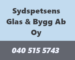 Sydspetsens Glas & Bygg Ab Oy logo